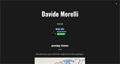 Desktop Screenshot of davidemorelli.it